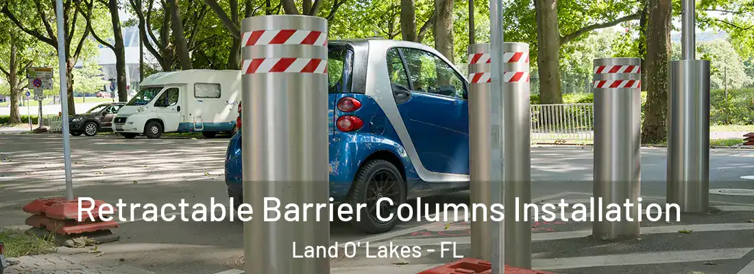  Retractable Barrier Columns Installation Land O' Lakes - FL